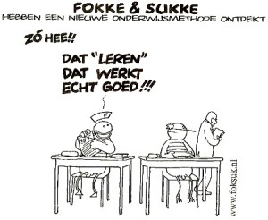 Fokke en Sukke doen een ontdekking